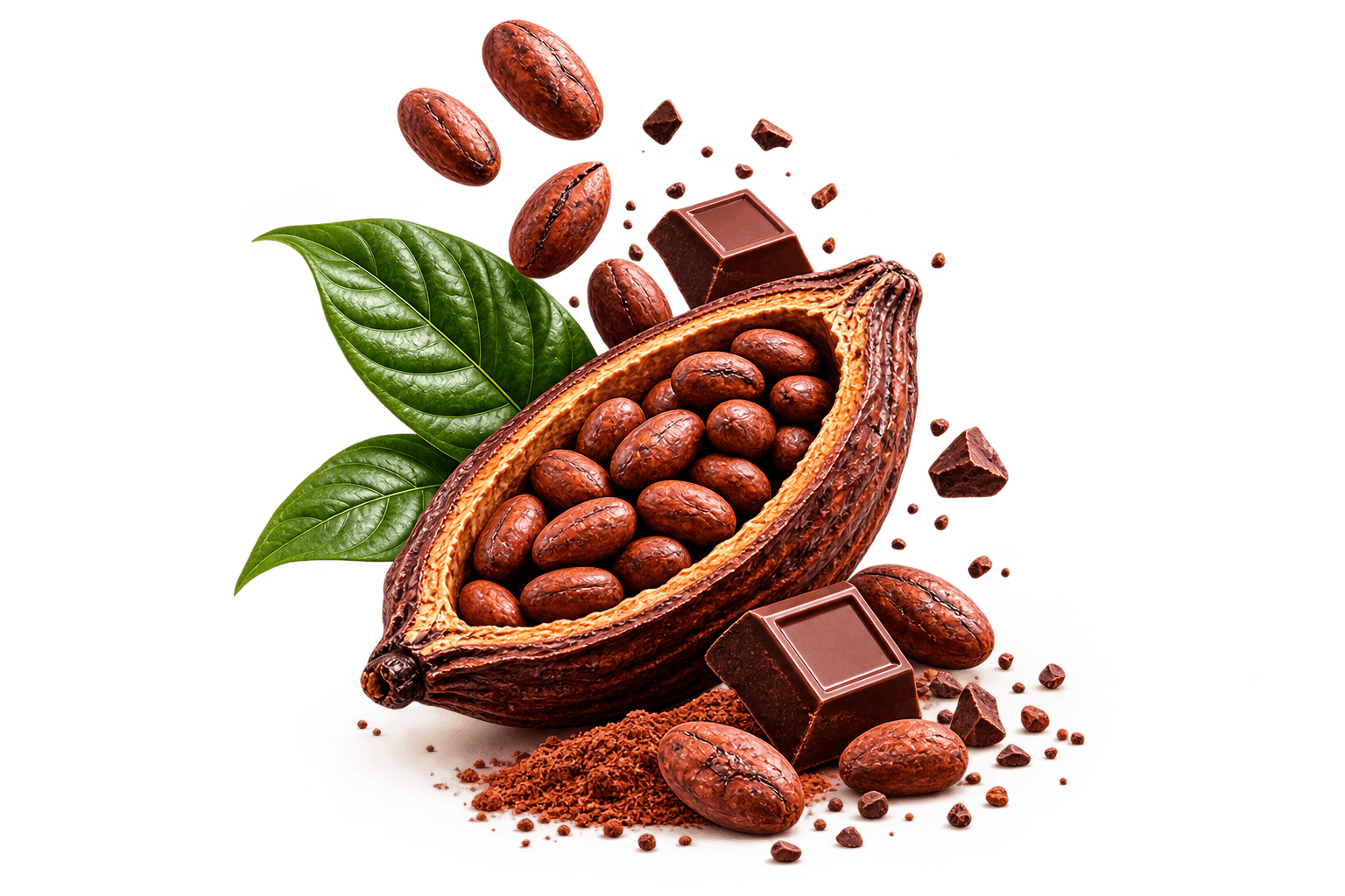 Premium cocoa and chocolate ingredients